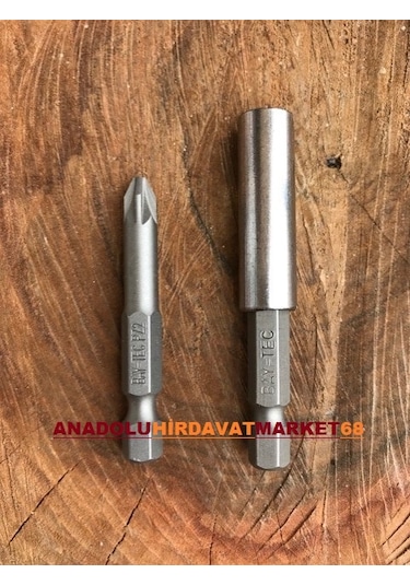Baytec Pz2 Yıldız Uç 50 MM Bits Uç Mıknatıslı Uzatma Uç Seti