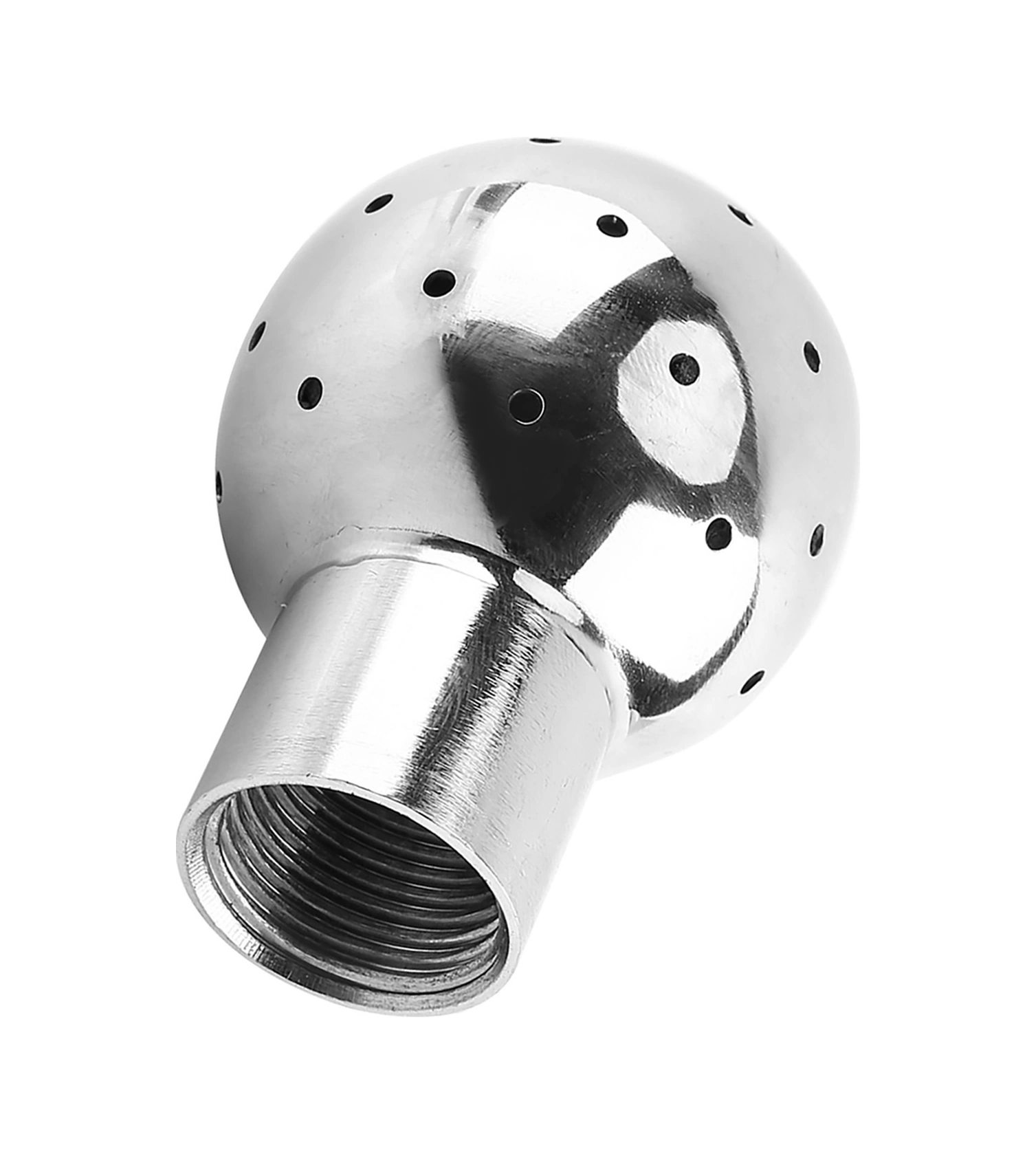 Tenfowee Paslanmaz Çelik Sabit Tip G1/2 İçme Dışı Pirlanta, 1-6m Temizleme Çapı, 1.5-2.5kg Basınçta 15l/dk Akış, Yüksek Temizlik Etkisi, Sağlıkta Ve Gıdada Kullanım Çok Renkli