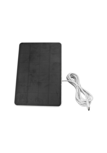 Hangfox Dış Mekan Güvenlik Kamerası/sinyalize Solar Şarj Paneli 4w 5v Ip65 Ayarları Bracket Arlo Ring Blink Uyumlu Akü Depolama Yok