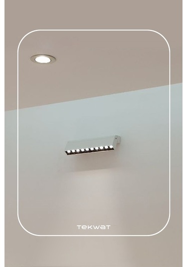 LENSLİ RAY ARMATÜR 25W 3000 Kelvin Siyah