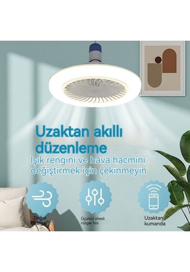 İçmekan Sessiz Ve Teşvik Edilmişan Vantilatörüllambası Beyaz