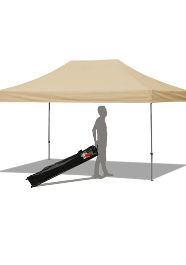 Reyo 3x4.5 Kolay Kurulum Pratik Çardak Tente Gazebo Kamelya