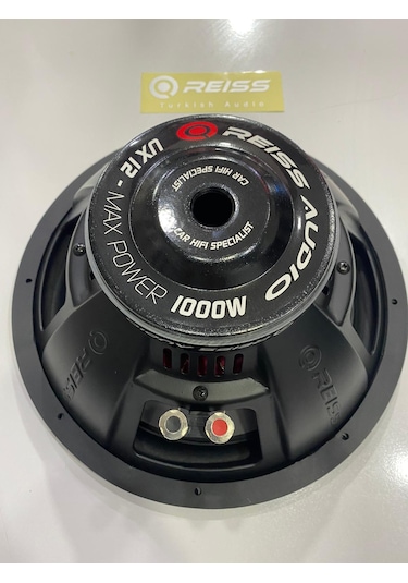 Reıss Audıo Rs-ux12 30cm Subwoofer 1000wat 250rsm