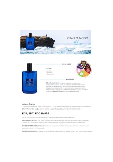 Aqua Di Polo 1987 APCN001804 Blue EDP Erkek Parfüm 100 ML