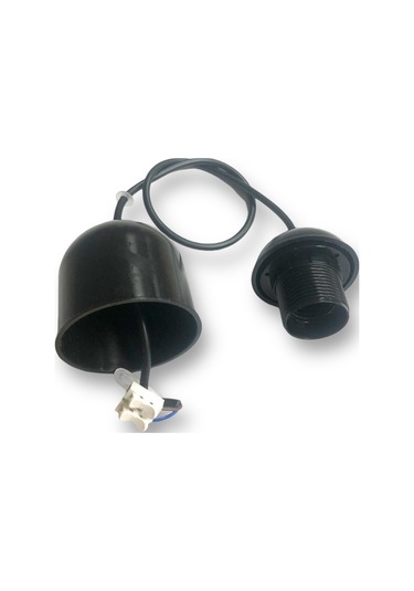 Tek-iş Kablolu Sarkıt E27 Duylu E-27 Kablolu Duy E 27 Duylu Kablolu Sarkıt Tesisatı Siyah