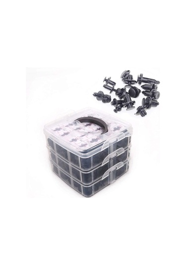 Ulzyvf 620 Parça Otomotiv Plastik Klips Seti - 16 Çeşit, Sağlam Nylon, Araç Düzenleme Kutusu