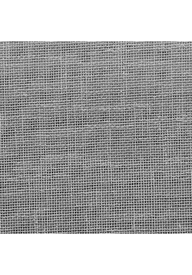 Keten Görünümlü Düz Tül Perde Pilesiz Gri-681 - Gri