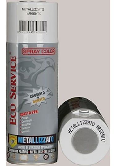 Eco Servis Sprey Boya 400Ml Yaldız Gümüş İtalyan