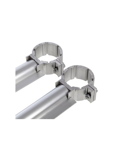 TEMAKS Balkon Küpeşte Çamaşır Kurutma Askılığı 50 MM Boru Krom