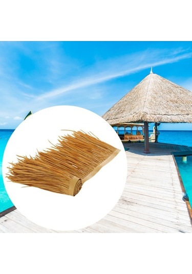 Trendooze Yapay Hasır Çatı Rulosu, Çitler İçin Dıy Bahçe Projesi