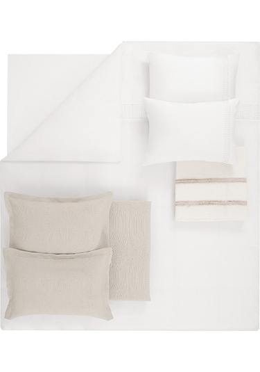 Yataş Bedding Nola Çift Kişilik Infinity Çeyiz Seti - Bej