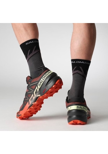 Salomon 475815 Speedcross 6 Rum Raisin/cherry Tomato/cognac Erkek Outdoor Ayakkabı Bordo
