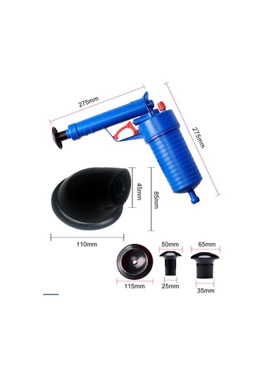 Yüksek Basınçlı Blaster Boru Lavabo Küvet Banyo Tuvalet Temizleyici