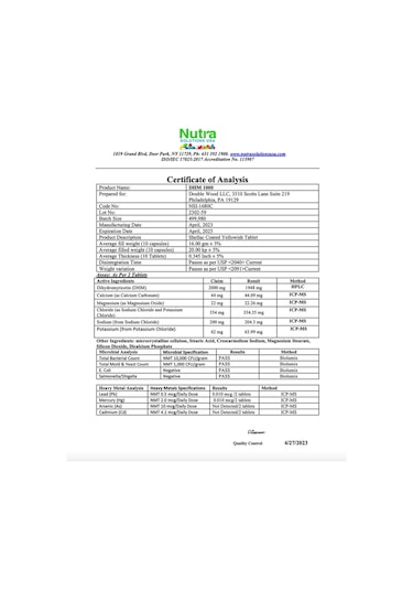 Double Wood Dhm1000 Dihydromyricetin 1000mg 30 Tablet.tr Tek ...