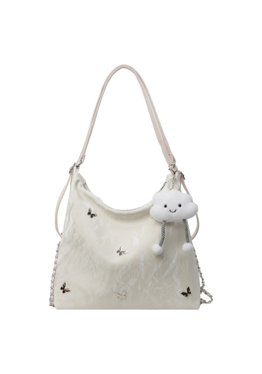 Lyon İşeçok Fonksiyonlu Sırtçantasıtek Omuzluçapraz Vücut Sırtçanası Beyaaz