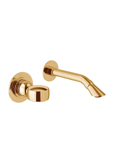 İtalyan Webert Opera Ankastre Lavabo Bataryası Altın Oa830606010