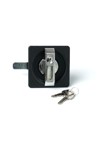 Dolap Kilidi Kare Krom Uzun Model