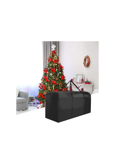 Kosona Noel Ağacı Saklama Çantası - Su Geçirmez Oxford Kumaşı, Çift Rıhtım, Dayanıklı Askılar, 110x60x35 Cm - Toz Ve Nemden Koruma