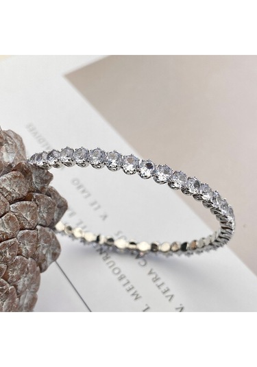 İnce Su Yolu Esnek Kelepçe Model Yüksek Kalite 316 L Çelik Silver 20 Cm Gümüş