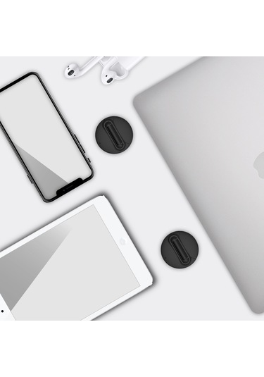 Cbtx Evrensel Katlanır Taşınabilir Dizüstü Stand Braketi Ayarlanabilir Açılar Taşınabilir Soğutma Pedi - Siyah