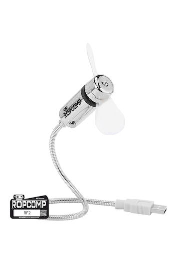 Ropcomp Mini Usb Led Fan + Type-c Dönüştürücü 1