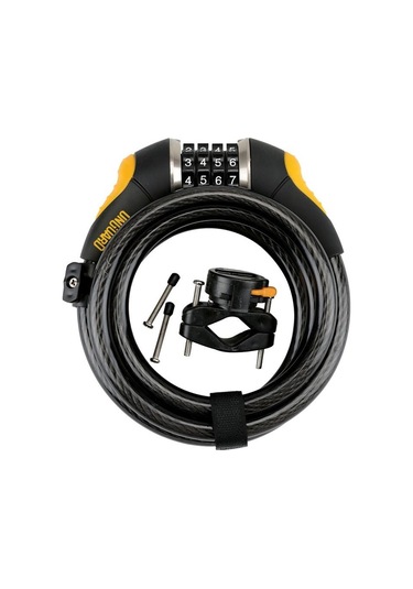 Onguard 8031 Doberman Şiifreli Bisiklet Kilit Siyah