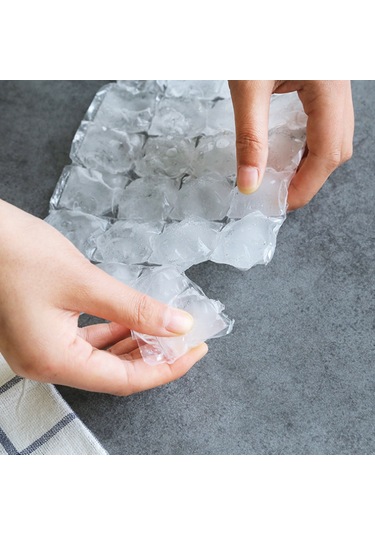 Reedark 10 Adet Pe Dondurma Mouldu - Otomatik Kapatıcı Buzluk Torbaları, Soğutma Ve Nakliye İçin Soğuk Saklama Torbaları Çok Renkli