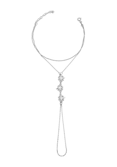 925 Ayar Gümüş Yonca Dizisi Şahmeran - 45099700 Gümüş