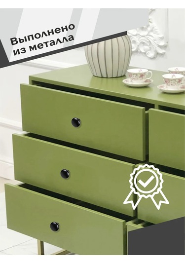 Centr Mebel'noj Furnitury Mobilya Düğmesi Siyah 4 Adet 289081006 Siyah Mat