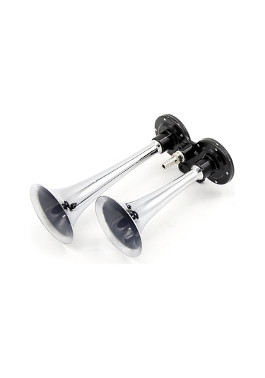 Springsun 12v Çift Trompetli Elektrikli Hava Klarneti, 130db Yüksek Ses, Araç Ve Gemi Uyarı Sistemi, Dayanıklı Çinko Alaşımlı