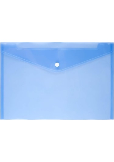 Lotte Çıtçıtlı Dosya A4 Mavi 24'lü Poşet