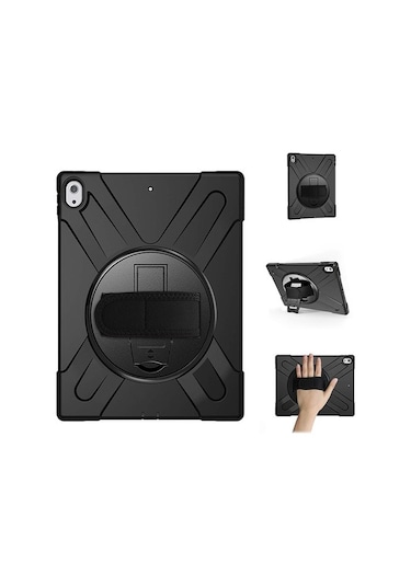Duxweel Apple Uyumlu iPad Pro 12.9 3.Nesil Standlı Zırh Kılıf/Shockproof