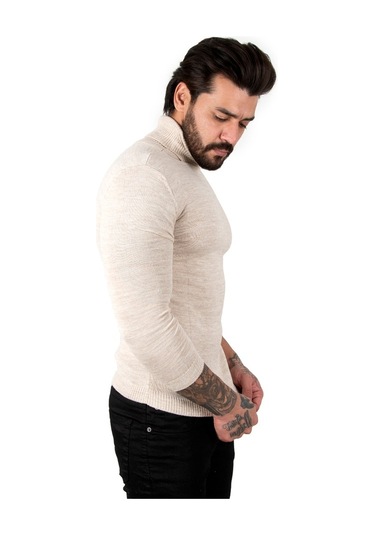 Deepsea Taş Balıkçı Yaka Taş Düz Kazak 2002292 Taş