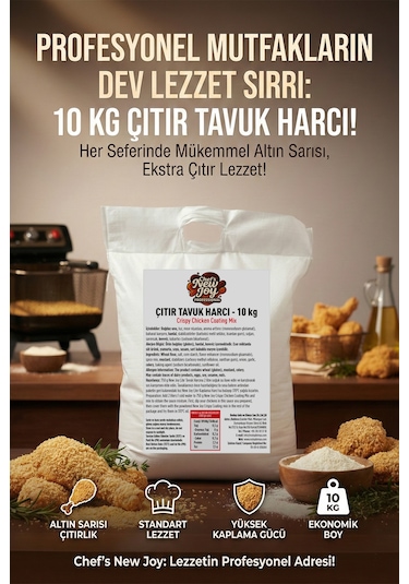 Çıtır Tavuk Harcı 10 Kg Pane Harcı