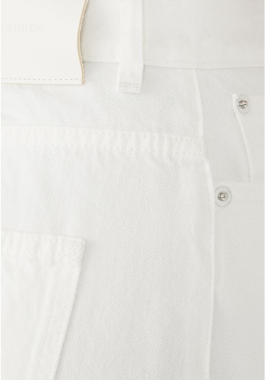 Loulou Studio Şık Denim Pantolon Off-white