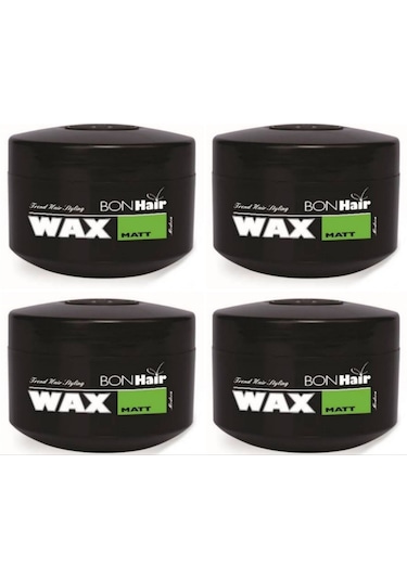 Bonhair Profesyonel Matt Wax 4 x 140 ML