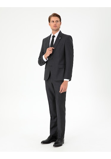 Pierre Cardin Erkek Takım Elbise 50291959-vr006 Antrasit