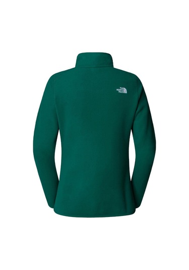 The North Face Kadın 100 Glacier 1/4 Zip Polar Yeşil 001