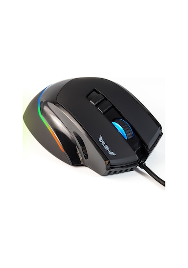 Rush Bold RM878 Ağırlık Ayarlı 10.000 DPI Manyetik Makro Tuşlar RGB Gaming Oyuncu Mouse