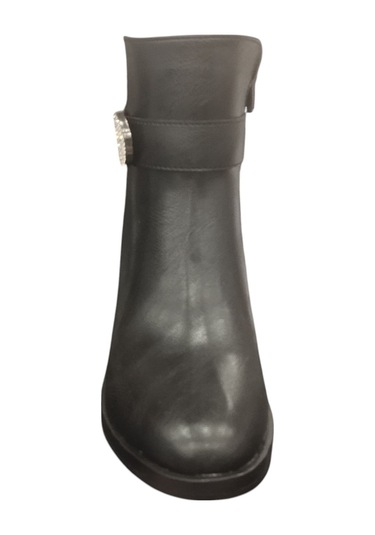 Ventes 9061512z Yandan Fermuarlı 6 Cm Kalın Topuk Günlük Kadın Bot Siyah