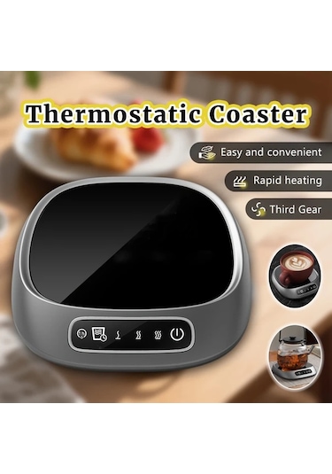 Willowhaven Beyaz 3 Hızlı Akıllı Termostatlı Masalık Bardak Isıtıcı Usb Güçlü