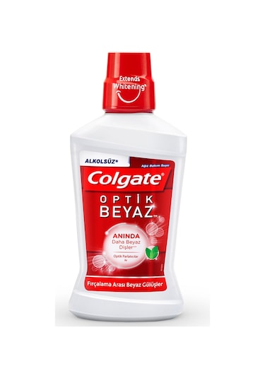 Colgate Optik Beyaz Ağız Bakım Suyu 2 x 500 ML