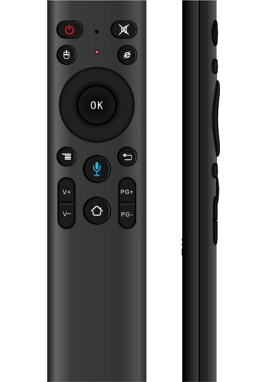 Maiyame Q5+ 2,4g Ses Hızı, Akıllı Tv Set Üstü Kutusu İle Uzaktan Hava Kontrolü Q5+ 17 Teknoloji Uzaktan Kumanda