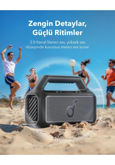 Anker Soundcore Boom 2 Se B2b A3148 Siyah
