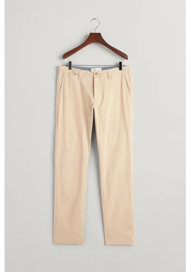 Gant Erkek Bej Pantolon Slim Fit Bej