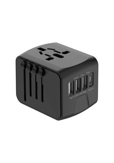 Leezsing "4 Portlu Hızlı Şarj Cihazı: Usb-c Dahil, 5 Cihaz Aynı Anda Şarj"