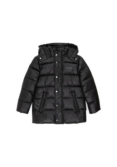 U.s. Polo Assn. Erkek Çocuk Siyah Mont 50293910-vr046 Siyah