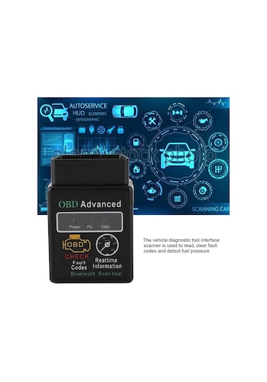 Elm327 V1.5 Obd2 Bluetooth Türkçe Araç Arıza Tespit Cihazı