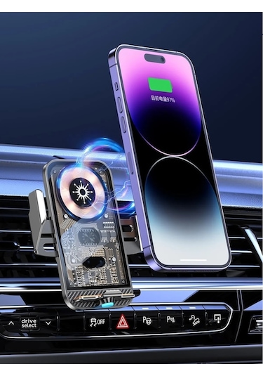 5 Watt Wireless Şarj Magesafeli Sensörlü Açılır Kanatlar Titanyum