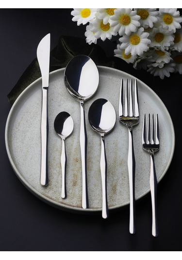 Anka 6 Kişilik 36 Parça Çatal Kaşık Bıçak Takımı Metal